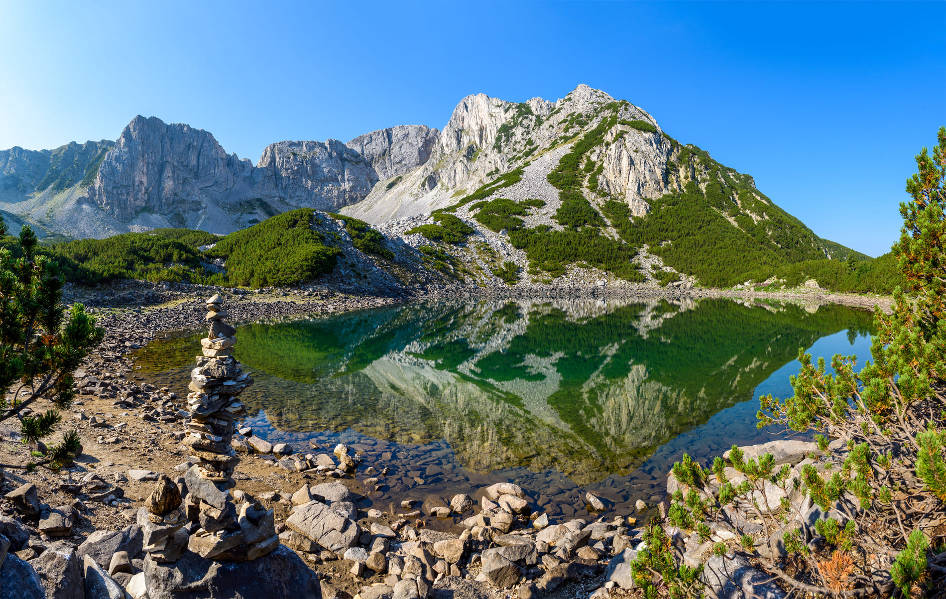Parc national du Pirin lac Sinanitsa - Bulgarie