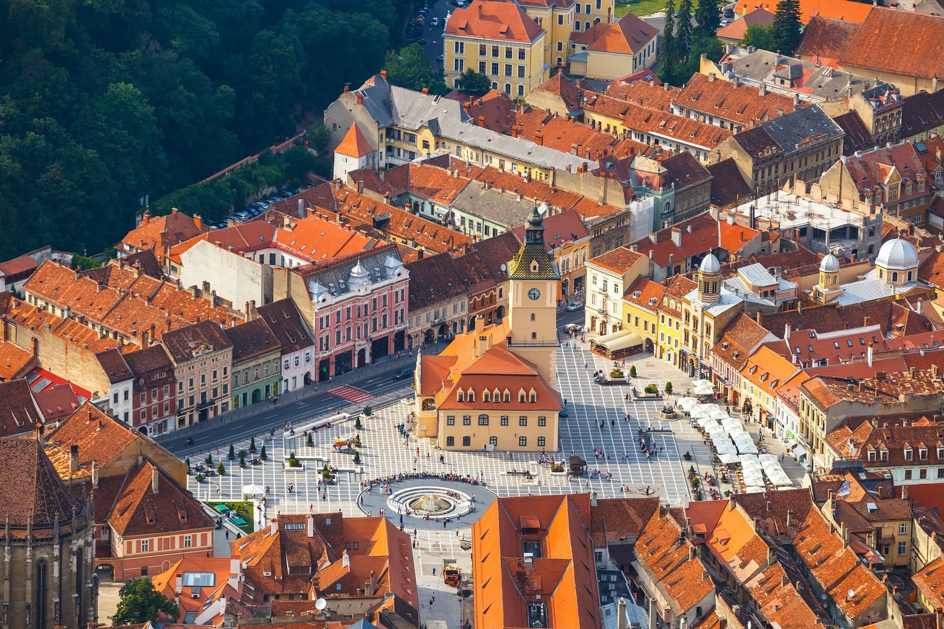 Ville de Brasov Roumanie