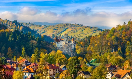 Château de Dracula à Bran en Roumanie