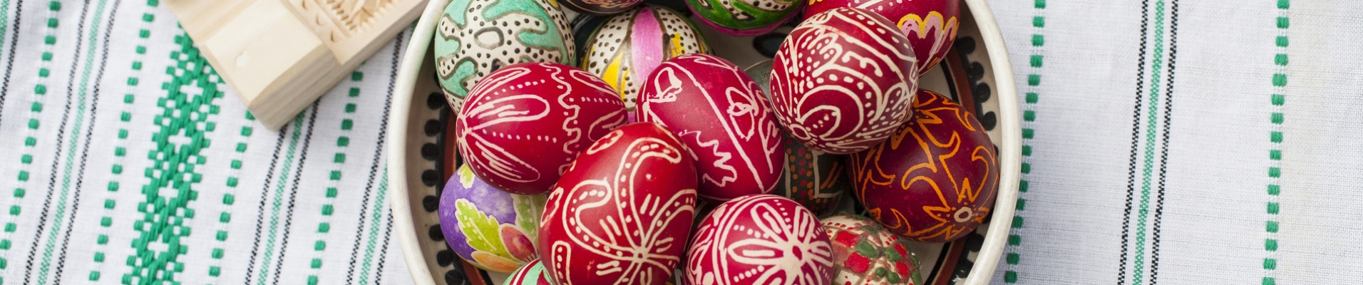 Oeufs traditionnels de Pâques Serbie