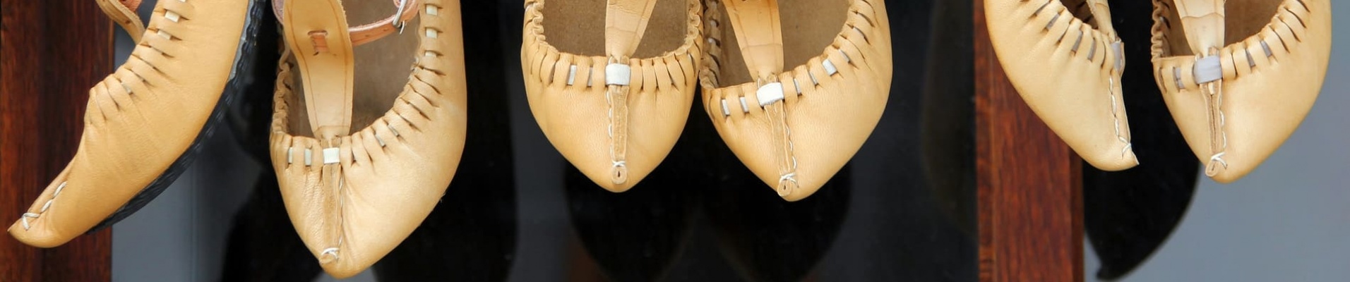 chaussures traditionnelles Balkans