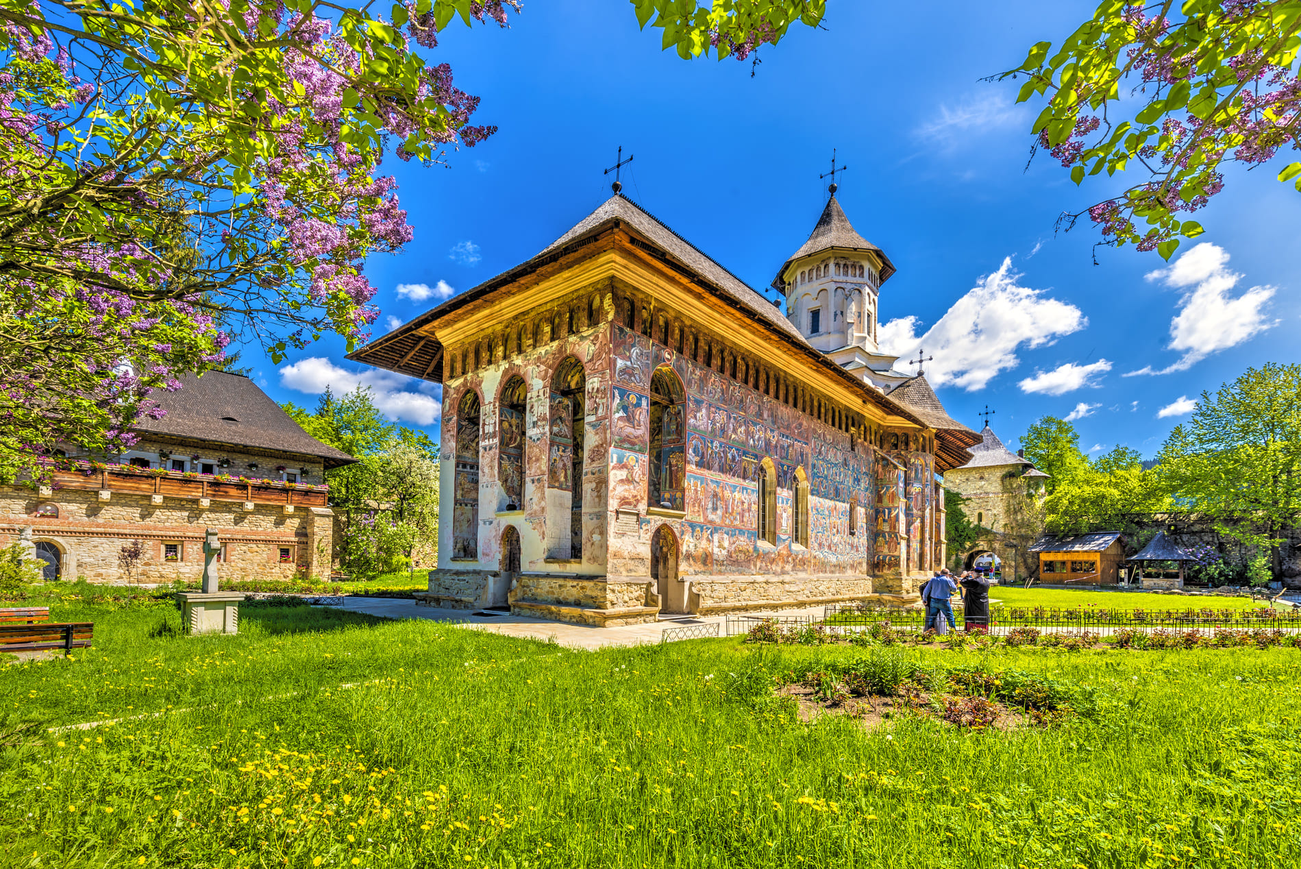 Monastère de la Bucovine Moldavie - Roumanie