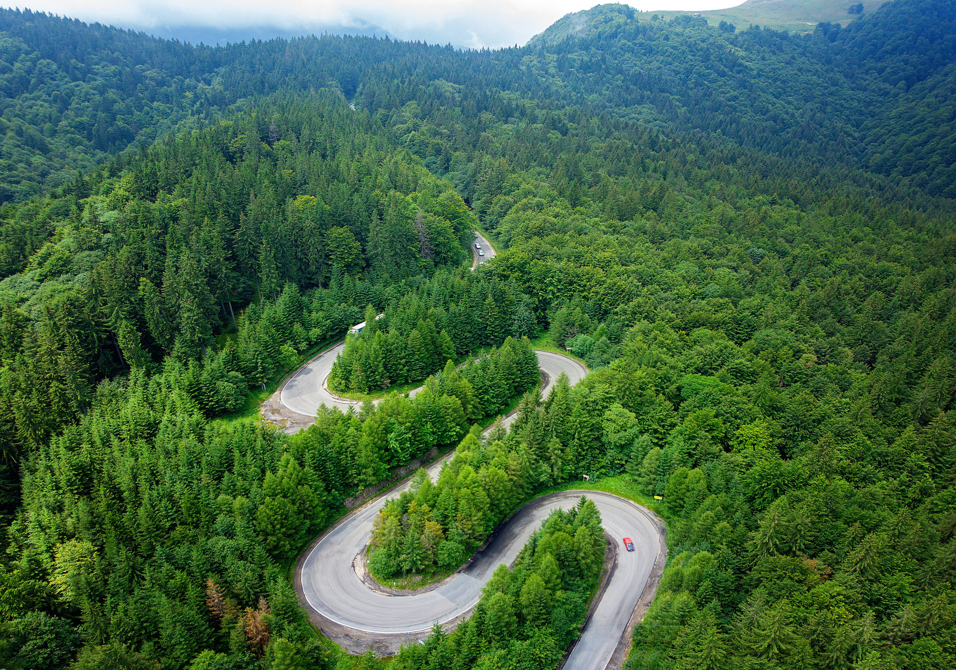 Route de Transylvanie - Roumanie