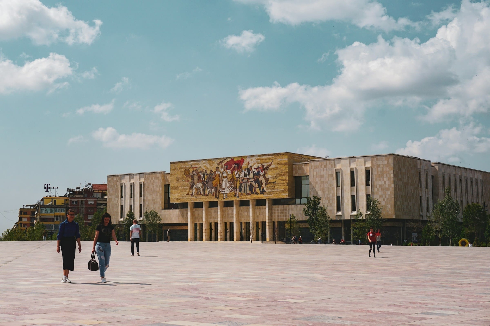Place skanderbeg à Tirana