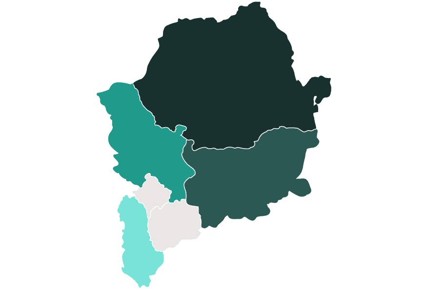 Carte des Balkans